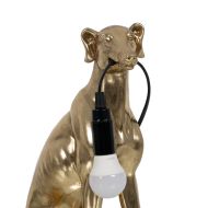 Stolná lampa pes Zlatá 40 W 220-240 V 25,5 x 16,5 x 36 cm