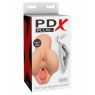 Masturbátor v baterke Endurance Jack Ass Pipedream PDX PLUS PICK YOUR PLEASURE STROKER LIGHT Mäso