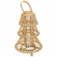 Lampa Alexandra House Living Prírodná Bambus 29 x 42 x 29 cm