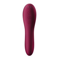 Sací stimulátor na klitoris Satisfyer Dual Crush Červená