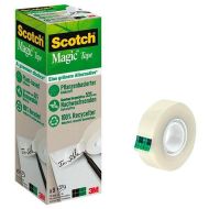 Sada lepiacich pások Scotch Magic Transparentná 9 Kusy 19 mm x 33 m (4 kusov)