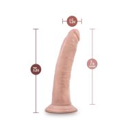 Realistické dildo Blush Dr Skin TPE Ø 3,8 cm (17,7 cm) (19 cm)