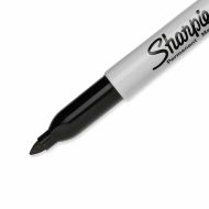 Permanentná fixka Sharpie Fine Trvalý Čierna 24 Kusy