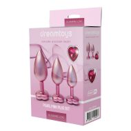 Análna zástrčka Dream Toys Gleaming Love Ružová