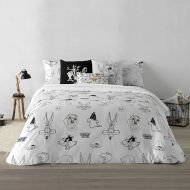 Obliečky Nordic Looney Tunes Looney B&W Biela black 175 Nite 260 x 240 cm