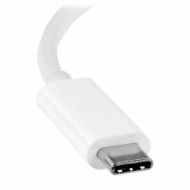 Adaptér USB C na DVI Startech CDP2DVIW Biela