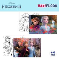 Detské puzzle Frozen Obojstranný 4 v 1 48 Kusy 35 x 1,5 x 25 cm (6 kusov)