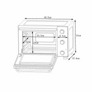 Kempingový varič Continental Edison CEMF28B2 1500 W