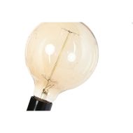 Stolná lampa Home ESPRIT Čierna Živica 50 W 220 V 35 x 21,7 x 29 cm