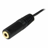 Predlžovací Kábel Jack (3,5 mm) Startech MU12MF 3,7 m Čierna