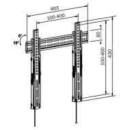 Držiak na televíziu TM Electron TMSLC130S 32"-47" 30 Kg