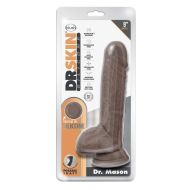 Realistické dildo Blush Dr Skin Silikónové Ø 4,5 cm (16,5 cm)