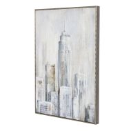 Maľba Home ESPRIT New York Loft 60 x 2,4 x 80 cm (2 kusov)