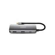 USB-C rozbočovač Urban Factory MHC55UF Sivá