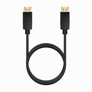 Kábel DisplayPort Aisens A124-0738 Čierna 1 m 4K Ultra HD