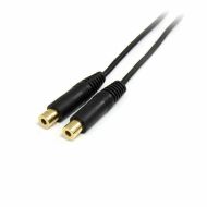 Kábel Audio Jack (3,5 mm) Rozdvojka Startech MUY1MFF Čierna 0,15 m