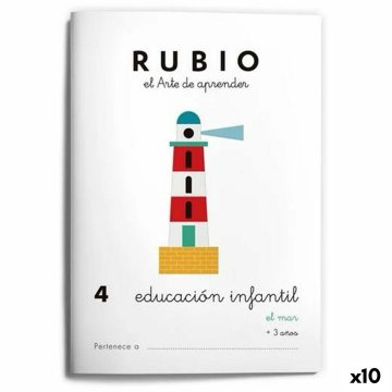 Early Childhood Education Notebook Rubio Nº4 A5 Španielčina (10 kusov)