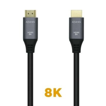 HDMI Kábel Aisens A150-0427 Čierna Čierna/Sivá 1,5 m