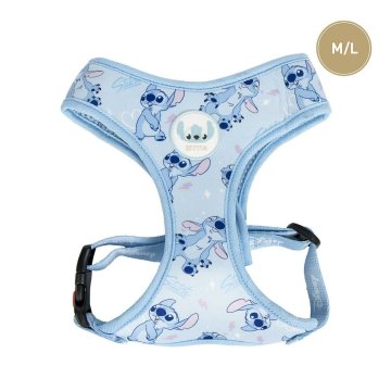 Postroj pre psa Stitch Svetlá modrá M/L