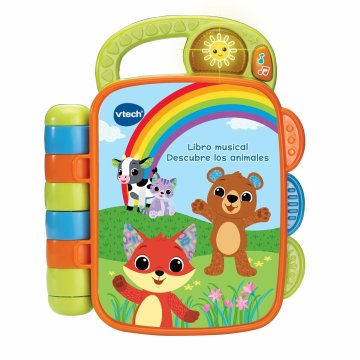 Moja prvý hudobná kniha Vtech 18,8 x 5,5 x 21,6 cm zvierat