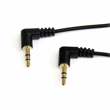 Kábel Audio Jack (3,5 mm) Startech MU3MMS2RA 0,9 m Čierna