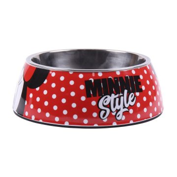 Krmítko pre psov Minnie Mouse 760 ml Melamin Kov Viacfarebná