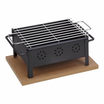 Prenosný Barbeque gril Sauvic 2905 Obrus 25 x 20 cm Železo