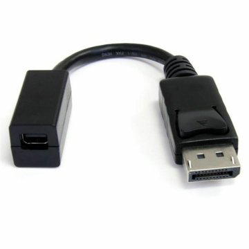 Adaptér Mini DisplayPort na DisplayPort Startech DP2MDPMF6IN 4K Ultra HD Čierna