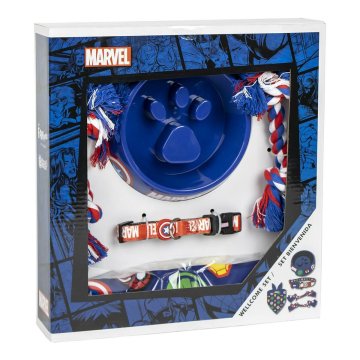 Welcome Gift Set for Dogs The Avengers Modrá 5 Kusy