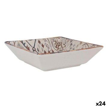 Miska na šalát La Mediterránea Grecia Porcelán 18 x 18 x 5 cm (24 kusov)