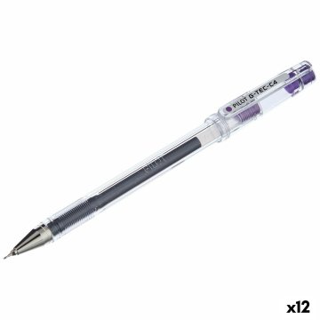 Gélové pero Pilot G-TEC C4 Purpurová Fialová 0,2 mm (12 kusov)