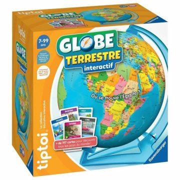 Interaktívny glóbus Ravensburger (FR) Plastické