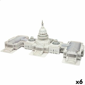 3D Puzzle Colorbaby Capitolio 126 Kusy 52,5 x 20,5 x 23,5 cm (6 kusov)