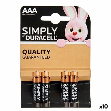 LR03 Alkalické Batérie DURACELL (10 kusov)