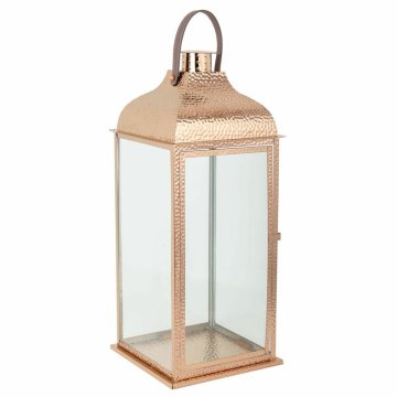 Lampa Alexandra House Living Medený Sklo Nerezová oceľ 29 x 70 x 29 cm