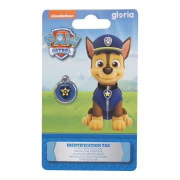 identifikačný štítok na obojok The Paw Patrol Chase Veľkosť S