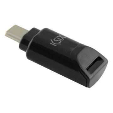 Adaptér Micro SD na USB-C KSIX Čierna