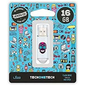 USB flash disk Tech One Tech Tech Calavera Maya 16 GB