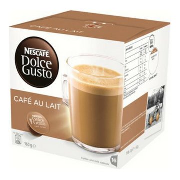 Kávové kapsule Au Lait Dolce Gusto (16 uds)