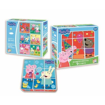 Hlavolam Peppa Pig 9 Kusy 20 x 20 x 5 cm