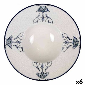 Misa na Cestoviny La Mediterránea Rosetta Porcelán Ø 28 cm (6 kusov)