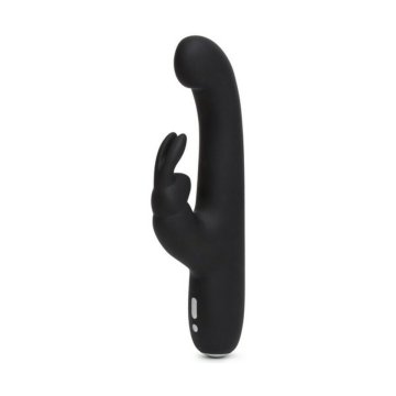 Vibrátor v Tvare Králika Slimline G-Spot Happy Rabbit G-Spot Čierna