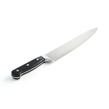 Nôž šéfkuchára Quid Professional Inox Chef Black Čierna Kov 25 cm (Pack 6x)