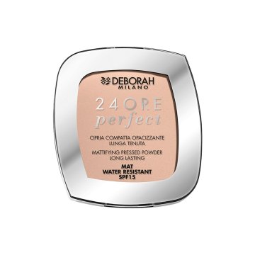 Kompaktný prášok Deborah 24ore Perfect Nº 03 Rose Spf 15