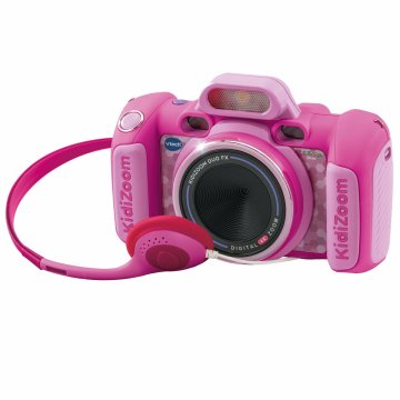 Detský fotoaparát Vtech Kidizoom Duo DX Ružová