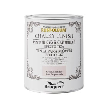 Farba Bruguer Rust-oleum Chalky Finish 5733891 Nábytky Dusty Pink 750 ml