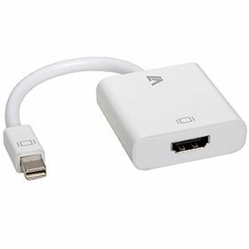 Adaptér Mini DisplayPort na HDMI V7 CBL-MH1WHT-5E Biela