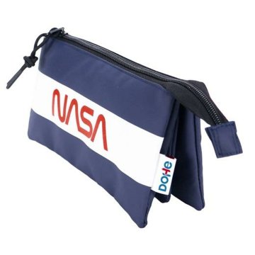 Trojitý peračník DOHE Nasa Flag Modrá