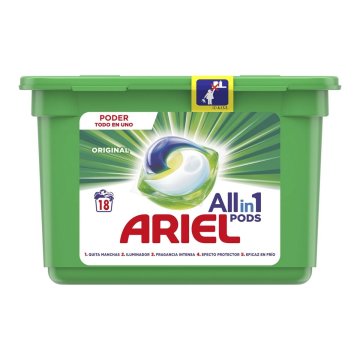 Saponát Ariel (18 uds)