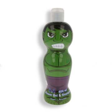 Gél a šampón 2 v 1 Air-Val Hulk 400 ml